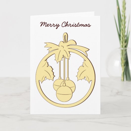 Merry Christmas シーズンカード (正面)