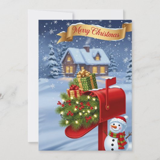 Merry Christmas  シーズンカード (正面)