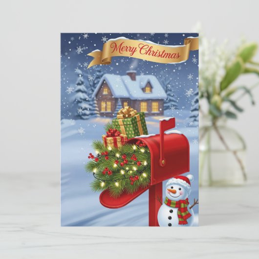 Merry Christmas  シーズンカード (スタンド正面)