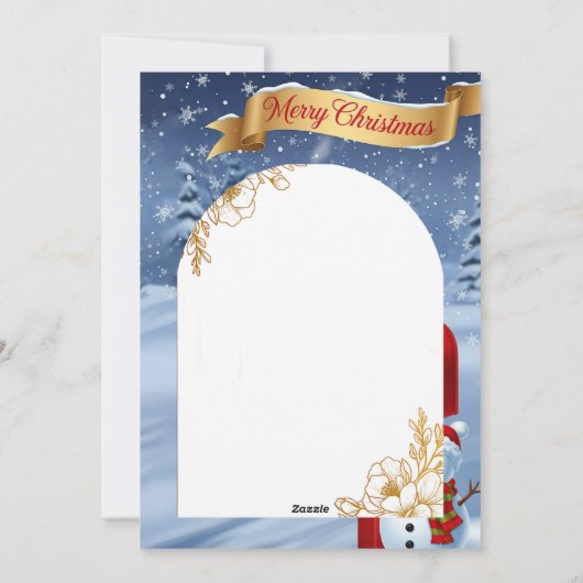 Merry Christmas  シーズンカード (裏面)