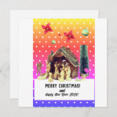 Merry Christmas! シーズンカード (正面/裏面)