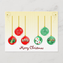 Merry Christmas シーズンポストカード