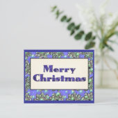 Merry Christmas シーズンポストカード (スタンド正面)