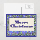 Merry Christmas シーズンポストカード (正面/裏面)
