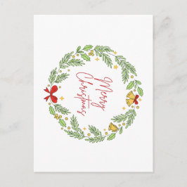 Merry Christmas シーズンポストカード