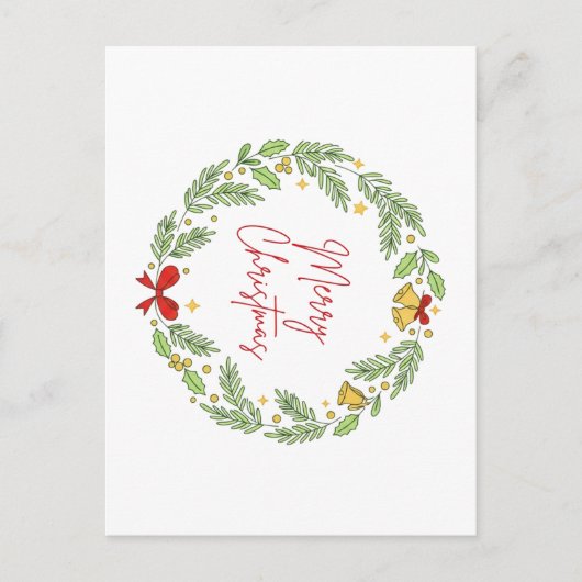 Merry Christmas シーズンポストカード (正面)