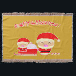 Merry Christmas スローブランケット<br><div class="desc">Bootan's Santa Claus</div>