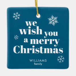 Merry Christmas  セラミックオーナメント