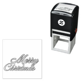 Merry Christmas セルフインキングスタンプ