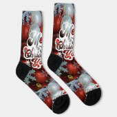 Merry Christmas ソックス (右)