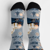 Merry Christmas ソックス (上部)