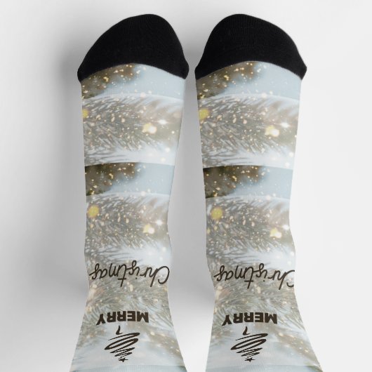 Merry Christmas ソックス (上部)