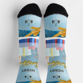 Merry Christmas ソックス (上部)