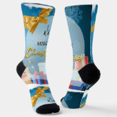 Merry Christmas ソックス (傾斜あり)