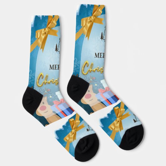 Merry Christmas ソックス (右)