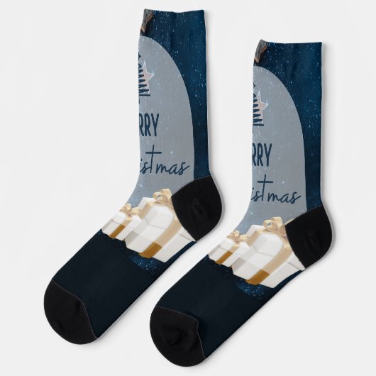 Merry Christmas ソックス (左)