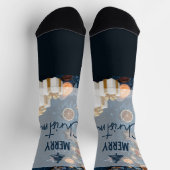 Merry Christmas ソックス (上部)