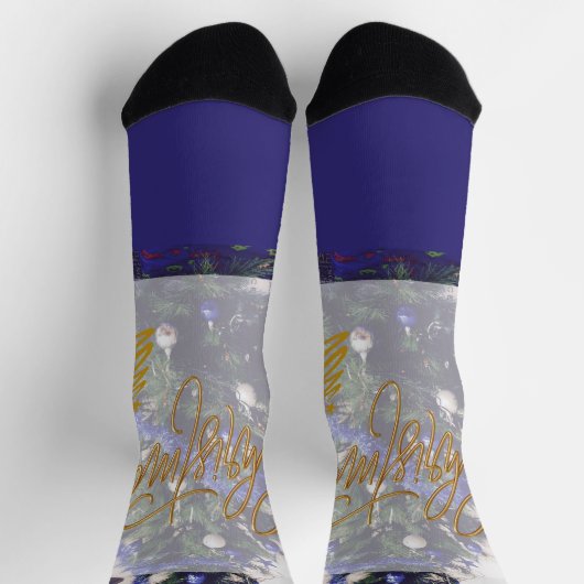 Merry Christmas ソックス (上部)