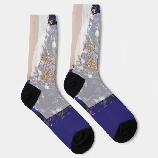 Merry Christmas ソックス (右)