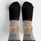 Merry Christmas ソックス (上部)