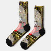 Merry Christmas ソックス (左)