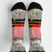 Merry Christmas ソックス (上部)