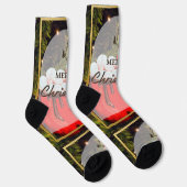 Merry Christmas ソックス (右)