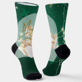 Merry Christmas ソックス (傾斜あり)