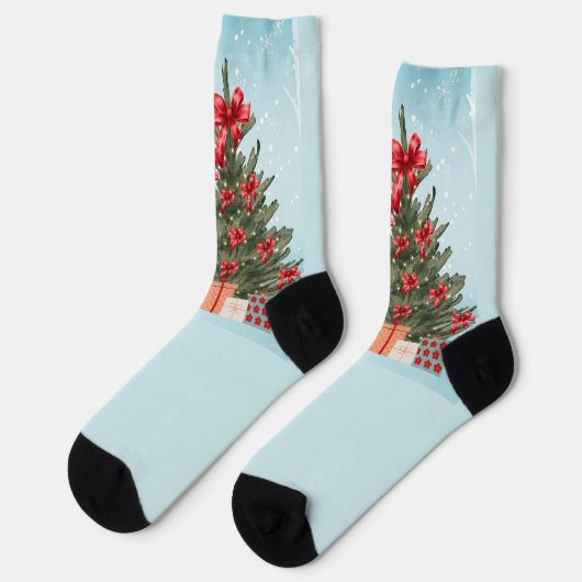Merry Christmas ソックス (左)