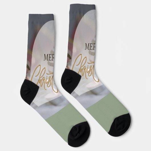 Merry Christmas ソックス (右)