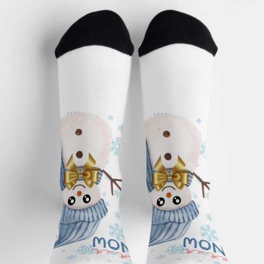 Merry Christmas ソックス (上部)