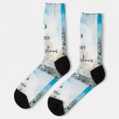 Merry Christmas ソックス (左)