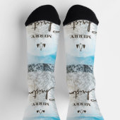 Merry Christmas ソックス (上部)