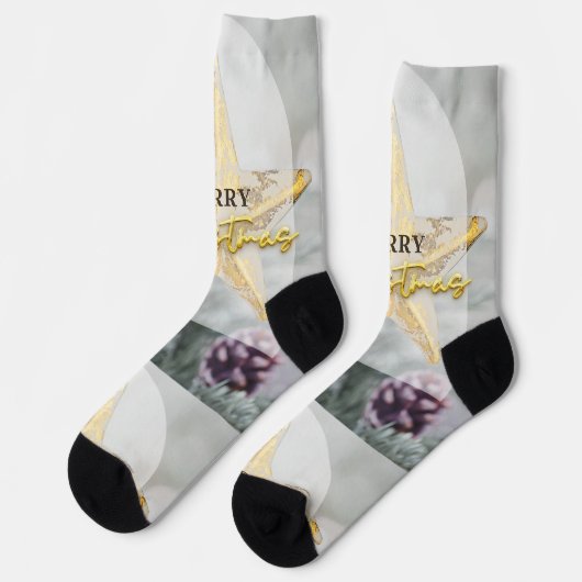 Merry Christmas ソックス (左)