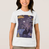 Merry Christmas トライブレンドＴシャツ (正面)