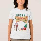 merry christmas トライブレンドＴシャツ (正面)