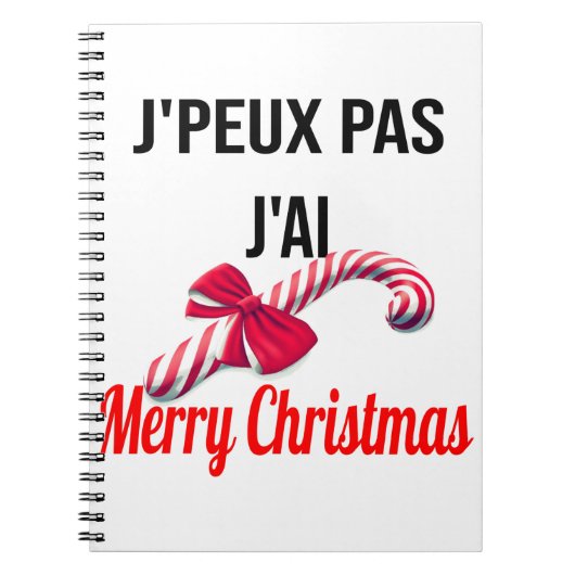 Merry Christmas ノートブック (正面)