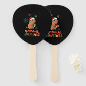 MERRY CHRISTMAS ハンドファン (正面&裏面)