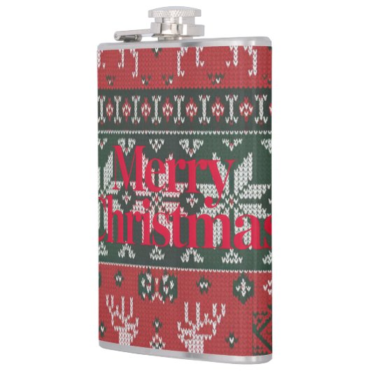 Merry Christmas フラスク (左)