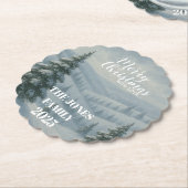 Merry Christmas  ペーパーコースター (アングル)