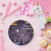 Merry Christmas ペーパープレート (パーティー)