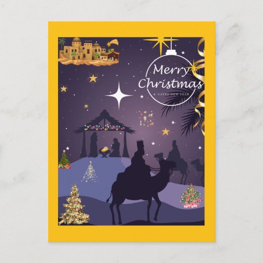 Merry Christmas. ポストカード (正面)