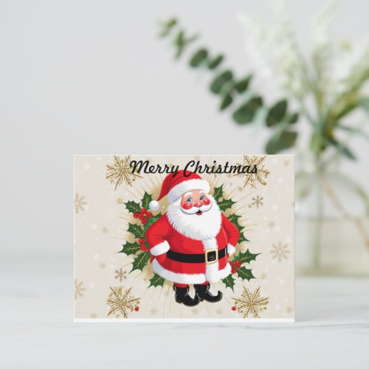 Merry Christmas ポストカード (スタンド正面)