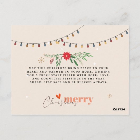 🎄Merry Christmas ポストカード (裏面)