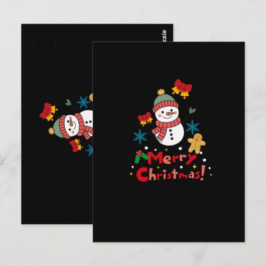 Merry Christmas! ポストカード (正面/裏面)