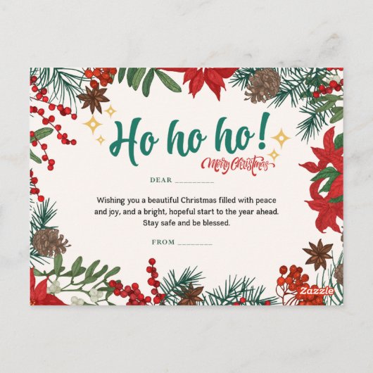 🎄Merry Christmas ポストカード (裏面)
