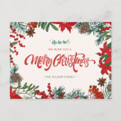 🎄Merry Christmas ポストカード (正面)