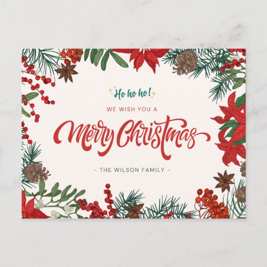 🎄Merry Christmas ポストカード (正面)