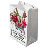 Merry Christmas! ミディアムペーパーバッグ (正面アングル)