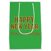 Merry Christmas ミディアムペーパーバッグ (裏面)